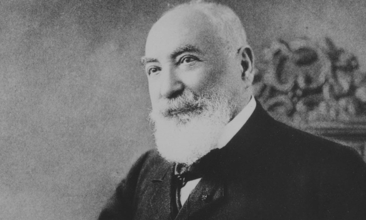 Portrait d'archives du fondateur de la compagnie