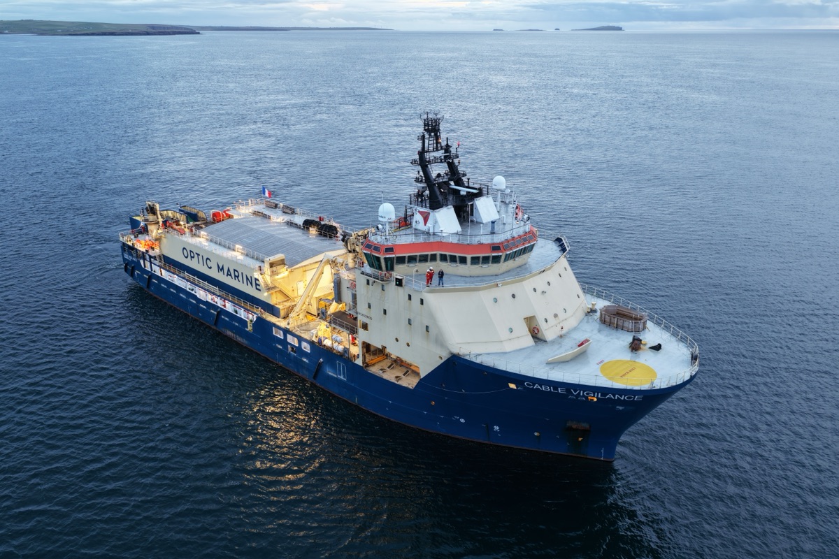 Nouveau contrat de pose de câbles sous-marins en mer du Nord